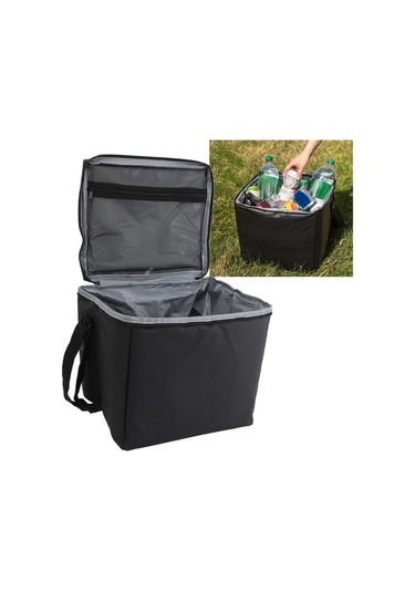 Jzcat- To 15l Kalınlaştırılmış Gıda Koruma, Yalıtımlı Soğutucu Siyah