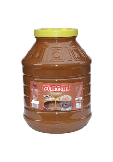 Güleroğlu Kepekli Bozkır Tahini Plastik Kutu Net 4875 Gr