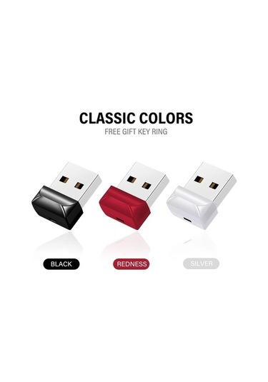 Novahub Siyah Mini Usb Kalem Sürücü 128gb Yüksek Hızlı 64gb Usb Beyaz 4gb Kapasiteli