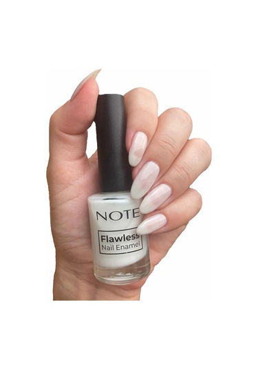 Note Cosmetics Nail Flawless Oje 21 Whisper White - Beyaz