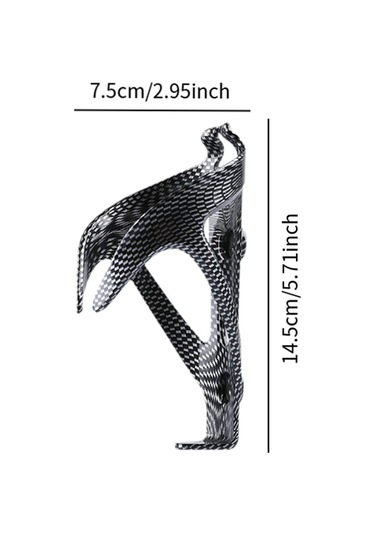 Suntek 2 Adet Bisiklet Su Şişesi Tutucu Braketi Evrensel Açık Siyah