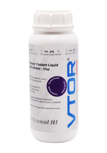 Vtor Bilgisayar Soğutma Sıvısı 500ML Kristal Mor