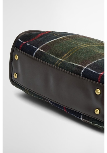 Barbour Barrhill Tartan Omuz Çantası Ol91 Classic Tartan Yeşil