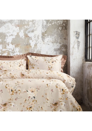 Issimo Home Aki Çift Kişilik Dijtal Pamuk Saten Nevresim Takımı