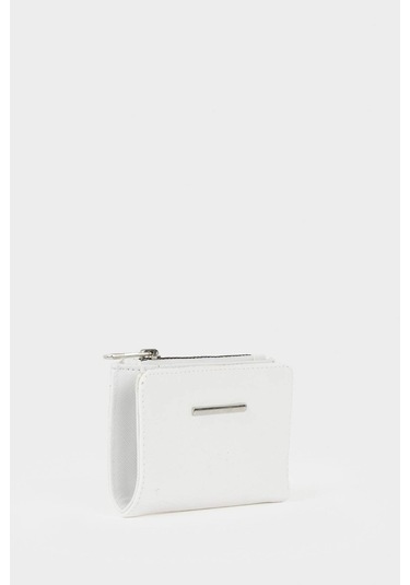 Defacto Kadın Suni Deri Cüzdan F6794axnswt1 Beyaz