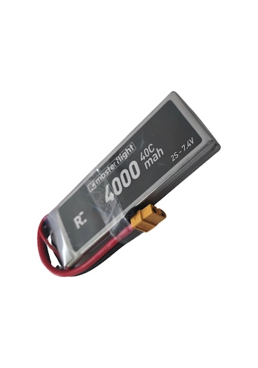 7.4v Li-po Pil - 4000mah 40c 2s Lityum Polymer Batarya