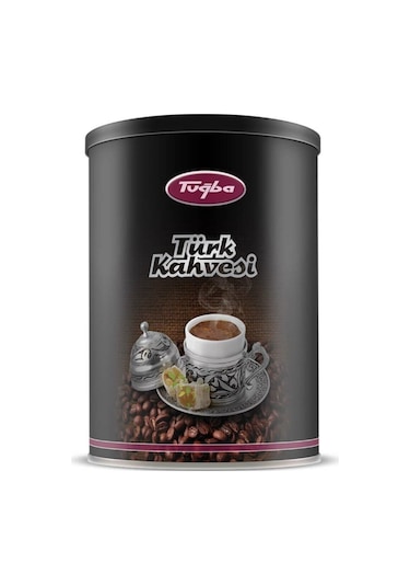 Tuğba Kuruyemiş Türk Kahvesi Metal Kutu 250 Gr