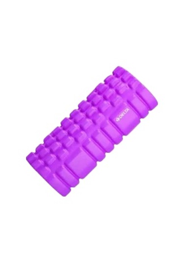 Delta Yüksek Yoğunluk Orta Sert Foam Roller Masaj Köpüğü Mor Mor