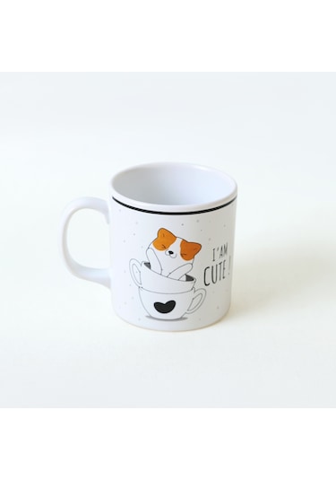 Keramika Cute Cat Silindir Kupa 10 Cm
