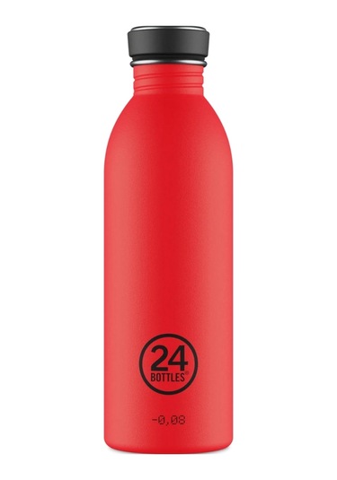 Urban Bottle Hot Red Paslanmaz Çelik Su Şişesi 500 Ml Kırmızı