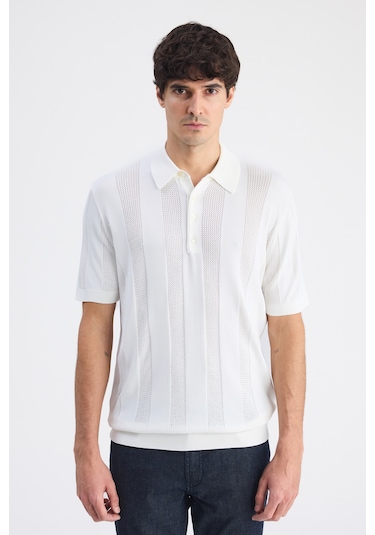 Twn Slim Fit Ekru Kazak 6ec064201303m Çok Renkli