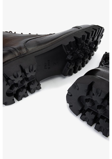 Valmenti Erkek Hakiki Deri Kahverengi Casual Bot 1158 569 Erk Bot Sk25-26 T.moro Kahverengi