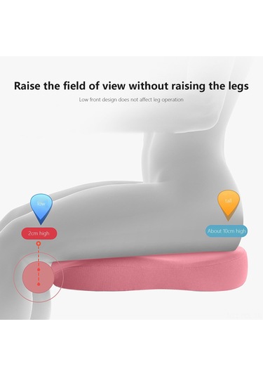 Padalink Sürüş Konforunu Artıran Hafıza Köpüklü Otomobil Koltuğu Yastığı - Kaymaz Tabanlı, Görüş Ve Duruş Destekli