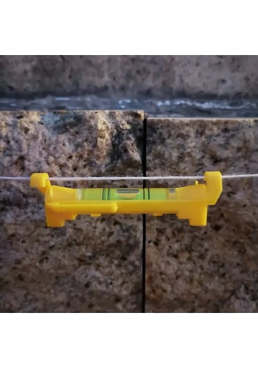 Yunboo 4 Adet Sarı Plastik Baloncuk Seviye Aleti, Tahta Kesme, İnşaat, Ölçüm Ve Konstrüksiyon İçin Taşımayı Kolaylaştırır