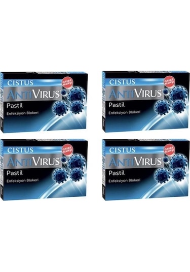 Cistus Antivirus Pastil 10'lu x 4 Adet