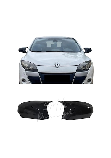 Renault Megane 3 2008-2016 Batman-Yarasa Ayna Kapağı (Plastik)