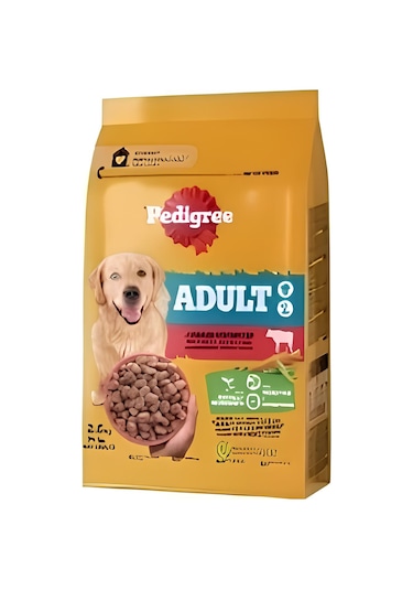 Pedigree Sığır Etli ve Sebzeli Yetişkin Kedi Maması 2600 G
