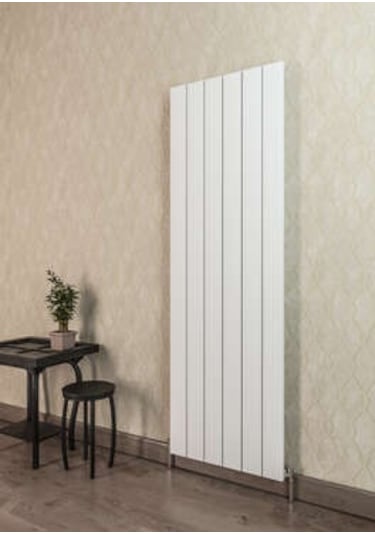 Warma Drama Dikey Alüminyum Radyatör 565x1800 Pütürlü Antrasit 7946