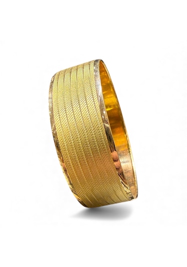 22 Ayar Hasır Model Bilezik 15 Gr.