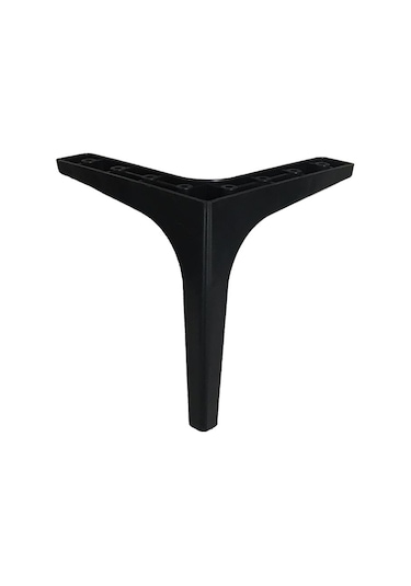 Lidya Mobilya Ayak Koltuk Çekyat Ayağı 15 Cm Siyah