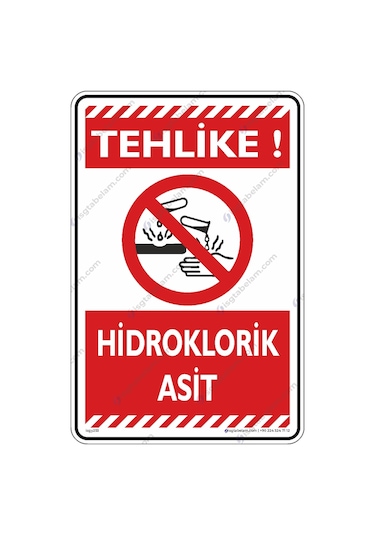 Tehlike! Hidroklorik Asit