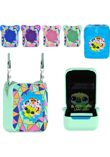 For Bitzee Magicals Digital Electronic Pet Gaming Machine Silicone Protective Cover Pink