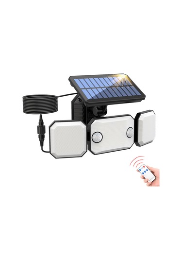 Güneş Duvar Lambası Bölünmüş Bir Arada Çift Kullanımlı L6204