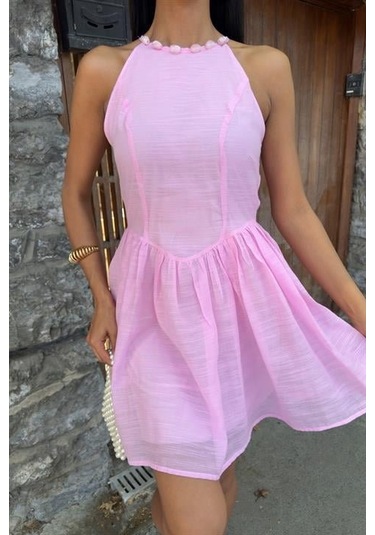Emh Store Galezzo Mini Elbise 2908 Pembe