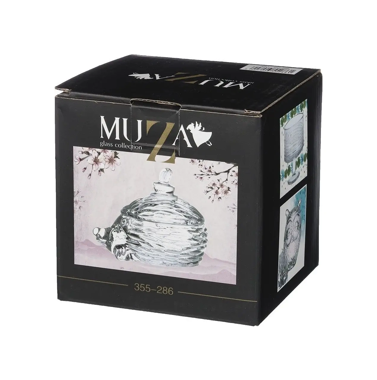 Lefard Cam Havyar Kasesi 'kirpi' Kapağıyla 135 Ml 164695574 Beyaz