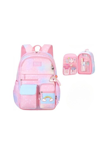 Sevimli Ilkokul Sırt Çantası Pembe Fp0yxy Pembe