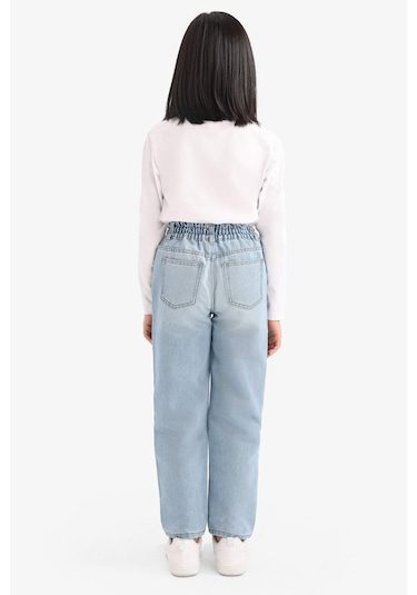 Defacto Kız Çocuk Paperbag Standart Paça Jean Pantolon E6181a825aunm39 Mavi Defacto Kız Çocuk Paperbag Standart Paça Jean Pantolon E6181a825aunm39 Mavi