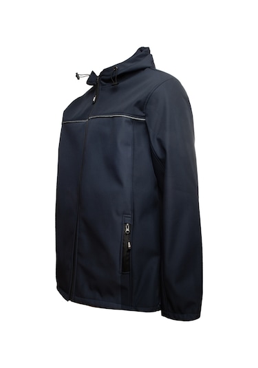 Softshell Kapşonlu Mont 001