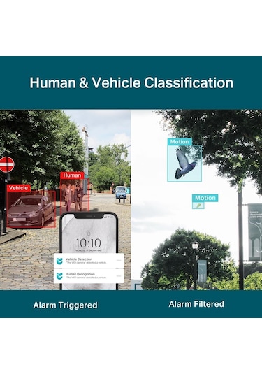 Tp-link Vıgı C540s 4mm 4mp Aı Colorpro Pt Ip Kamera 1/1.8",30fps,fhd, H265+