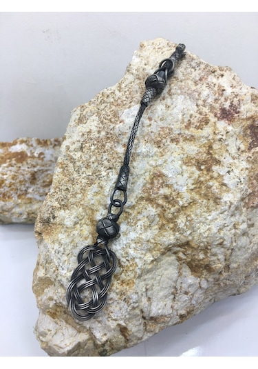 Uzun Şems Oksitli Püskül Siyah-Tek Ebat