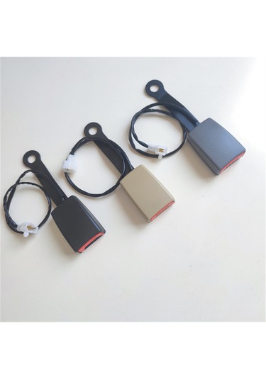 Suofeng 17,5 Cm Otomobil Emniyet Kemer Kilitli Soketi - Kamyon, Otobüs İçin Evrensel Taban - 2-2,2 Cm Genişliğinde Çıkrak Uyumlu - Gri