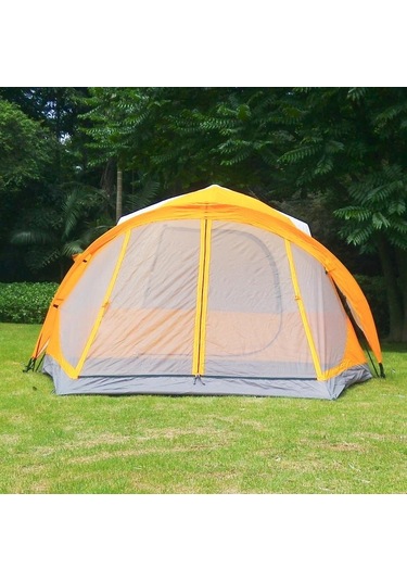 Outdoorz Maxi Çadır Gri - Kırmızı