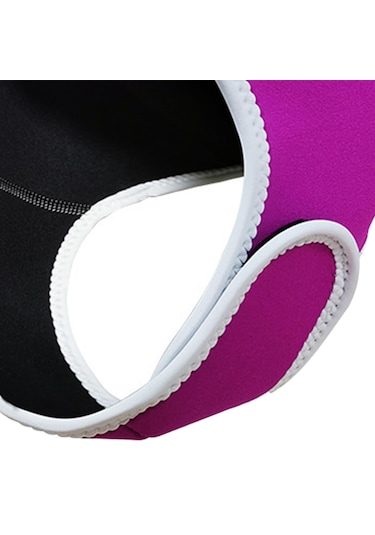 Suntek Scuba Diving Hood 2mm Neopren Dalış Wetsuit Kırmızı Kırmızı