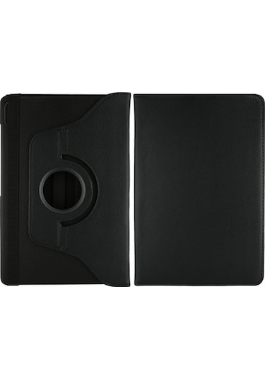 Huawei Uyumlu Matepad Pro 10.8" 360 Derece Döner Standlı Tablet Kılıf - Siyah