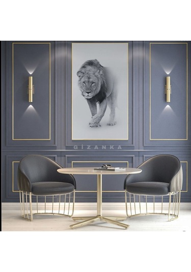 Gold Tasarım Boyanabilir Çıta Hazır Kesim Anka136