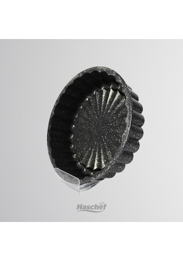 Haschef Safir Tart Kalıbı 26 Cm Siyah