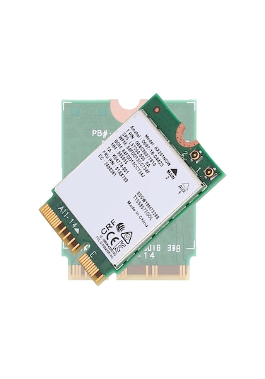 Hombey Ax201ngw M.2 Cnvio2 Wıfı6 Ağ Kartı, 2.4gbps 5ghz Ve 574mbps 2.4ghz Hız, Bluetooth 5.0, Windows 10 X64 Desteği