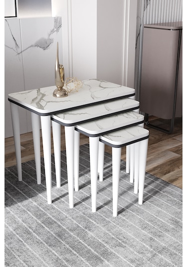 Hilal 4 Lü Mdflam Hi-gloss Antrasit