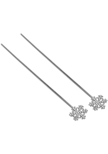 Homyl 2 Parça Metal Cupcake Seçtikleri Toppers Gümüş Gümüş