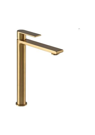 Fontana - Yüksek Tip Lavabo Bataryası Altın Outlet - Fm-2322- Diğer