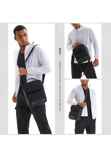 Leastat Lt9001 Postacı-Omuz Çantası-Siyah (549339733) Siyah