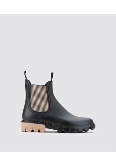 Igor W10317-004 Rock Bıcolar Kadın Bot Siyah Bej 36-41 001