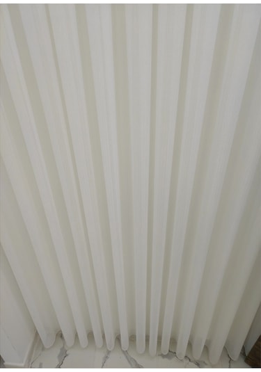 Çelik Dokuma Dökümlü Ütü Sevmez Tüm Odalar Için Spor Tül Perde (418829733)