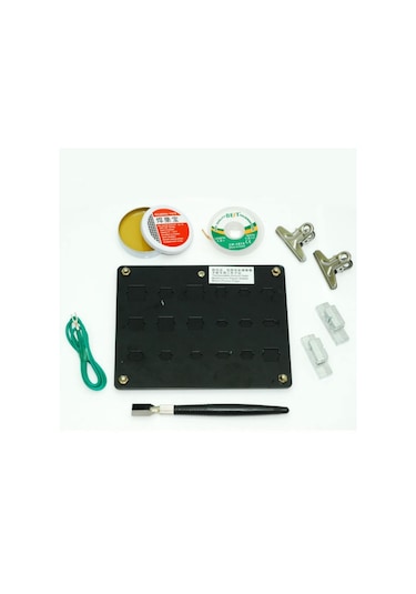 9 Parça Anakart Bga Pcb Bord Tutucu Entegre Kalıplama Metal Stand