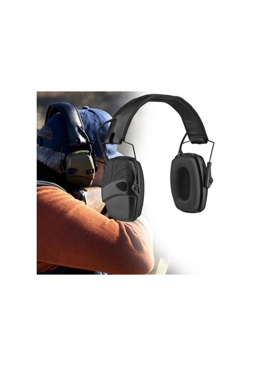 Homyl Kulak Manşonları İnşaat İşitme Koruması Siyah