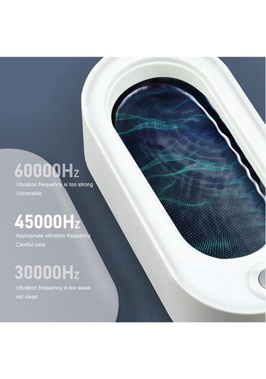 Youmex Ev Ve Dükkan Kullanıma Uygun Usb Şarjlı Ultrasonik Temizleyici - Gözlük, Lens, Mücevher Ve Aletlerin Derinlemesine Temizliği İçin Zeki Cihaz
